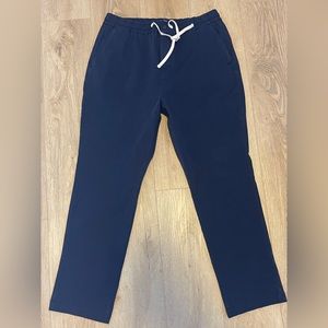 Mens J Crew Navy Blue Dock Pants Large